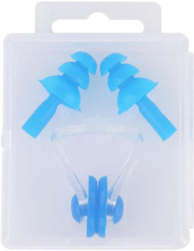 Syndicate Best Quality Ear Plug & Nose Clip(Blue)