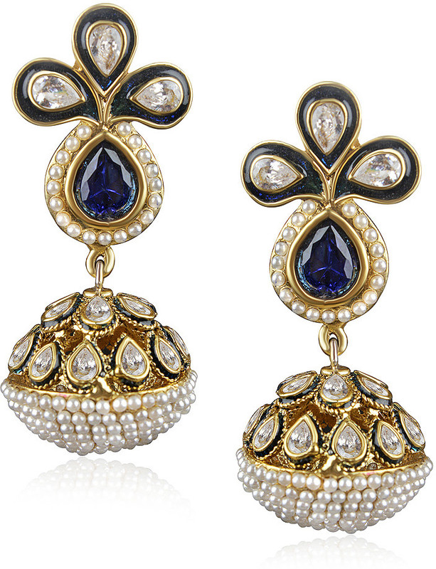 VK Jewels Brass Drop Earring RS.2690 (88.00% Off) - Flipkart