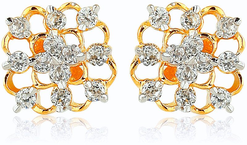 Alysa Cubic Zirconia Alloy Stud Earring