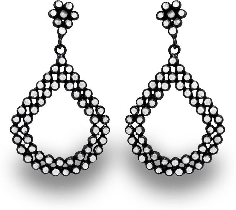 SuvidhaArts Designer Fashion Cubic Zirconia Brass Drop Earring RS.2890 (74.00% Off) - Flipkart
