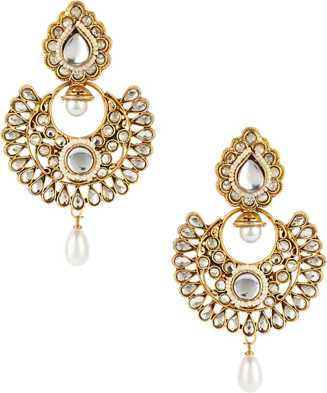 Jewels Galaxy Designer Alloy Drop Earring RS.2999 (83.00% Off) - Flipkart