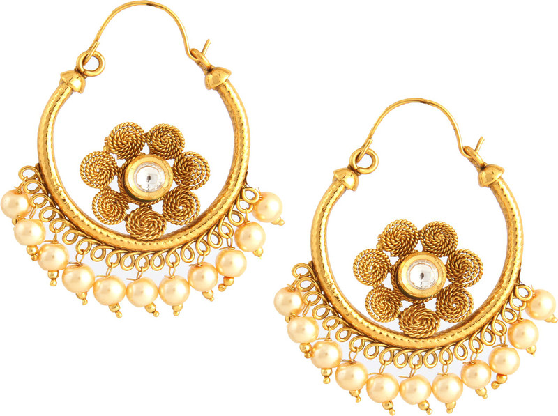Handluv Elegant Copper Hoop Earring