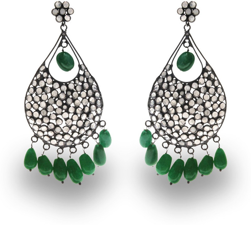 SuvidhaArts Stunning Designer Brass Drops & Danglers