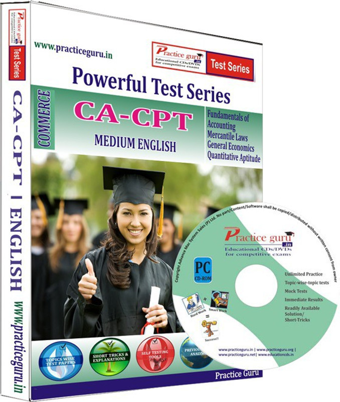 Practice guru CA-CPT Test Series(CD)