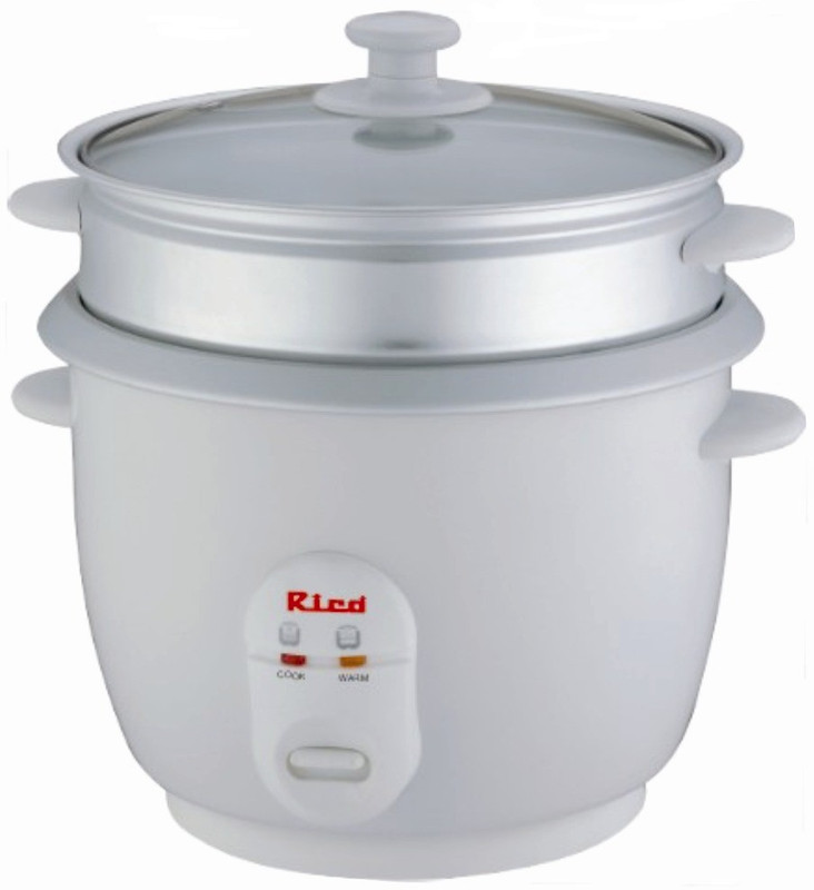 Rico RC907 Electric Rice Cooker(White)