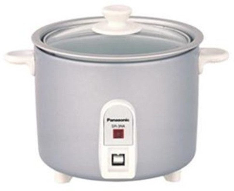 Panasonic SR-3NA Electric Rice Cooker(0.5 L, Silver)