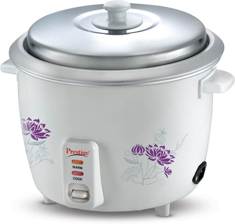 Prestige PROO 1.8-2 Electric Rice Cooker(1.8 L, White)