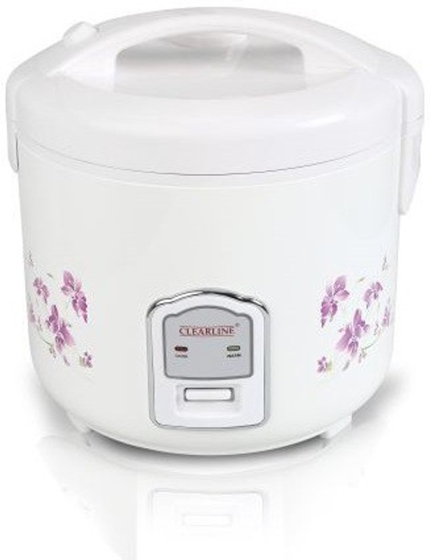 Clearline 3.2 LITRE Electric Rice Cooker(3.2 L, White)