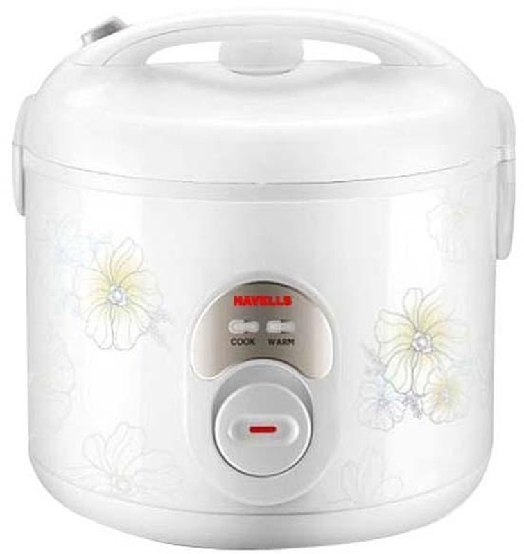 Havells MAX COOK 1.8 CL Electric Rice Cooker with Steaming Feature(1.8 L)