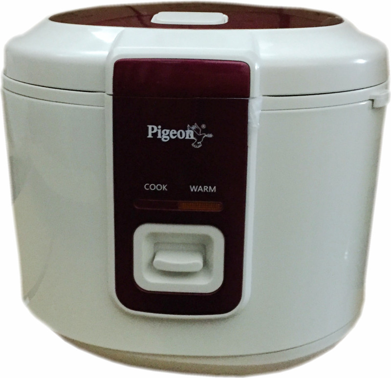 Pigeon 3D Electric Rice Cooker(1.8 L, White)