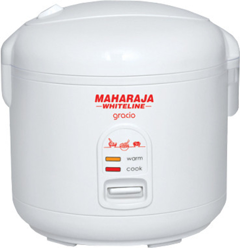 Maharaja Whiteline Gracio RC - 104 Electric Rice Cooker(1.8 L, White)