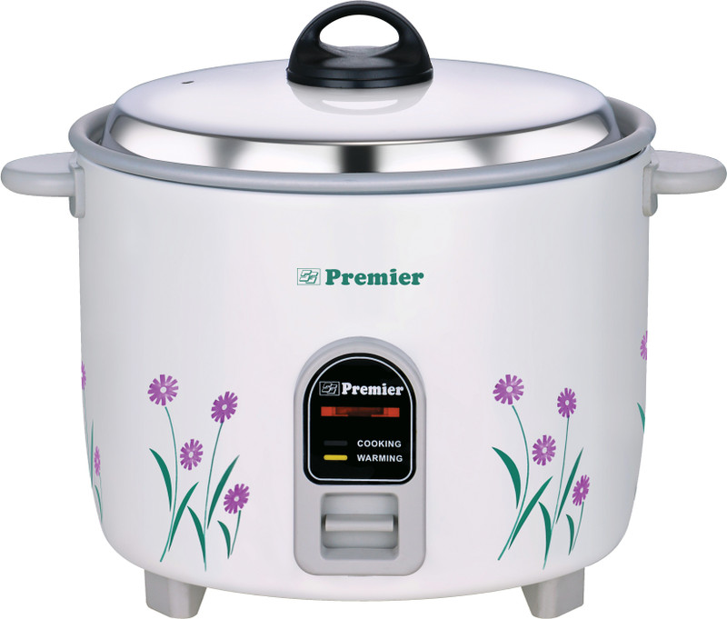 Premier ERC22E Electric Rice Cooker with Steaming Feature(2.2 L, White) Premier ERC22E Electric Rice Cooker with Steaming Feature(2.2 L, White)