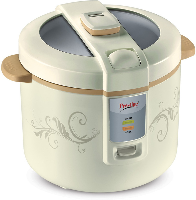 Prestige 41296 Electric Rice Cooker(1.8 L, White)