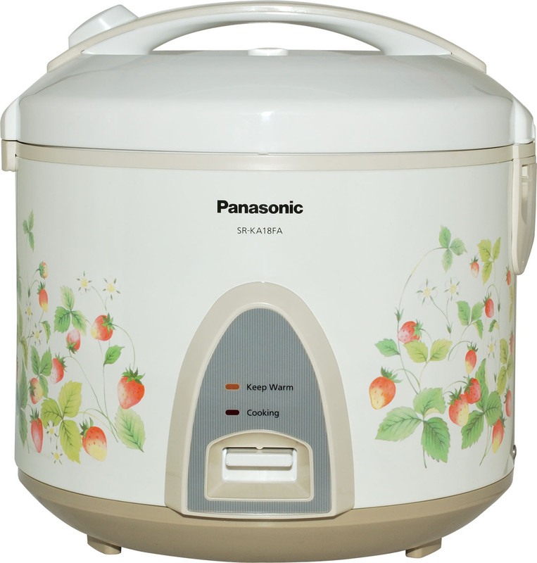 Panasonic SR KA 18 A Electric Rice Cooker with Steaming Feature(1.8 L)