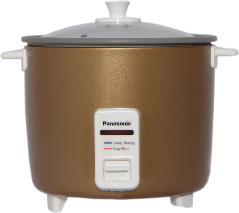 Panasonic SR WA 18H TT Electric Rice Cooker with Steaming Feature(1.8 L, Gold)