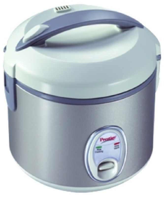 Prestige PRWC 1.0 Electric Rice Cooker with Steaming Feature(1 L)