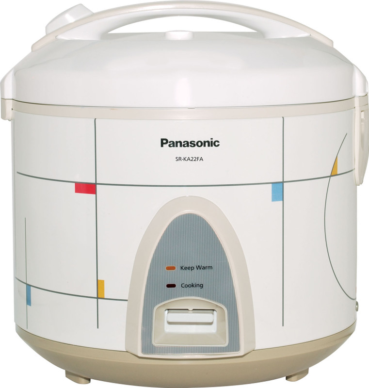 Panasonic SR KA 22 FA Electric Rice Cooker with Steaming Feature(2.2 L)