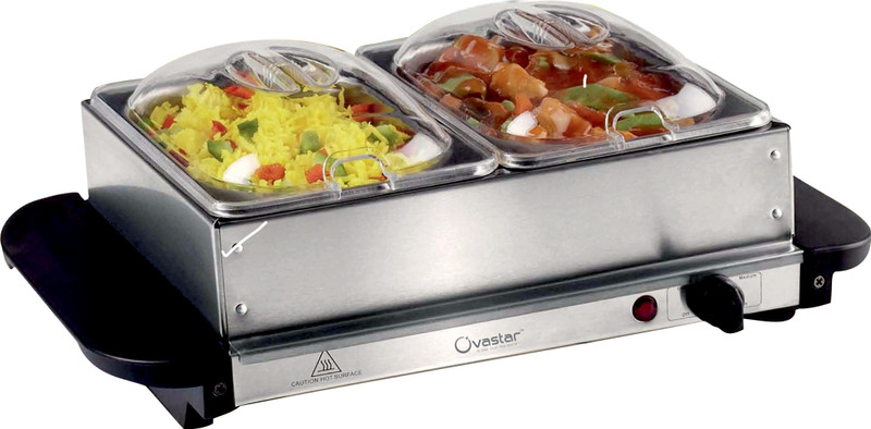 Ovastar Buffet Server Electric Cooking Heater(2 Burner)