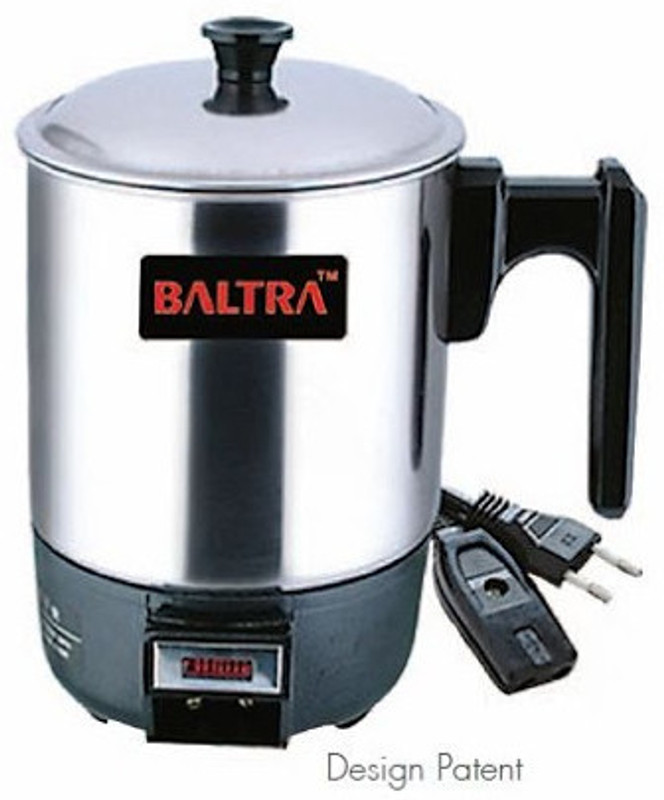 Baltra BHC-102 Electric Kettle(1 L, Steel & Black)