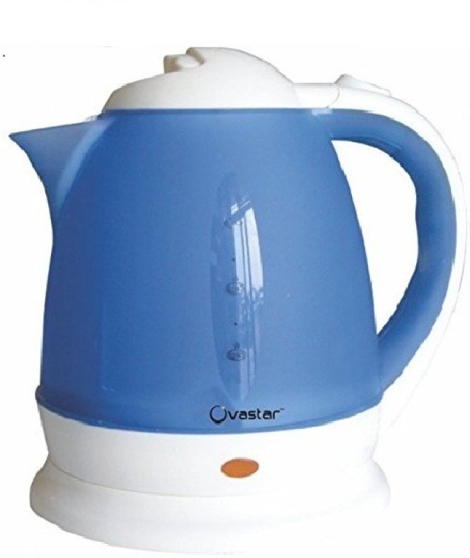 Ovastar OWEK-105 Electric Kettle(1.5 L, Blue & White)