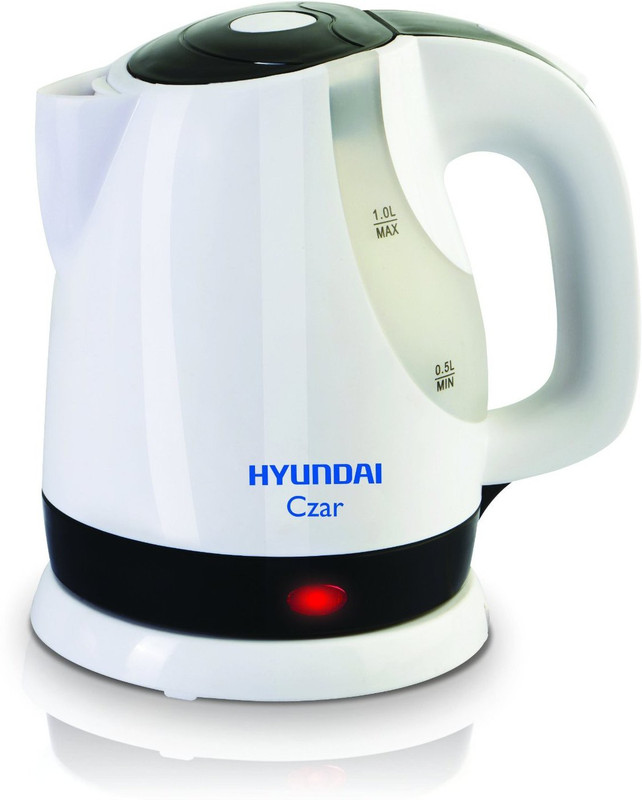 Hyundai HKC10C3P-DBH Electric Kettle(1 L, White)
