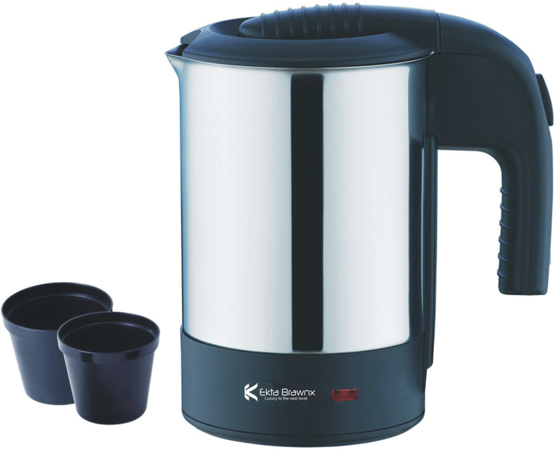 Ekta Brawnx x2-1101 Electric Kettle(0.5 L, Black)