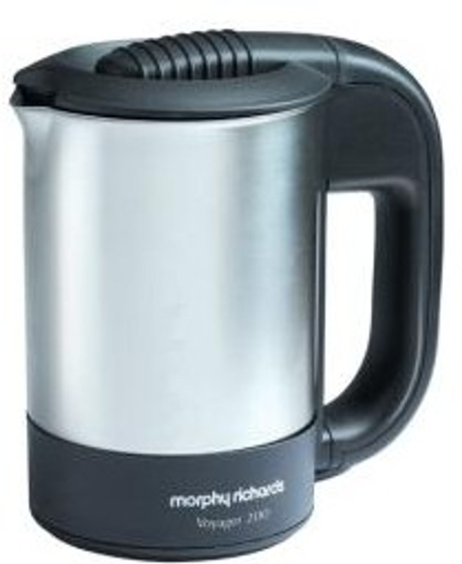 Morphy Richards Voyager 200 Electric Kettle(0.5 L, Steel Black)