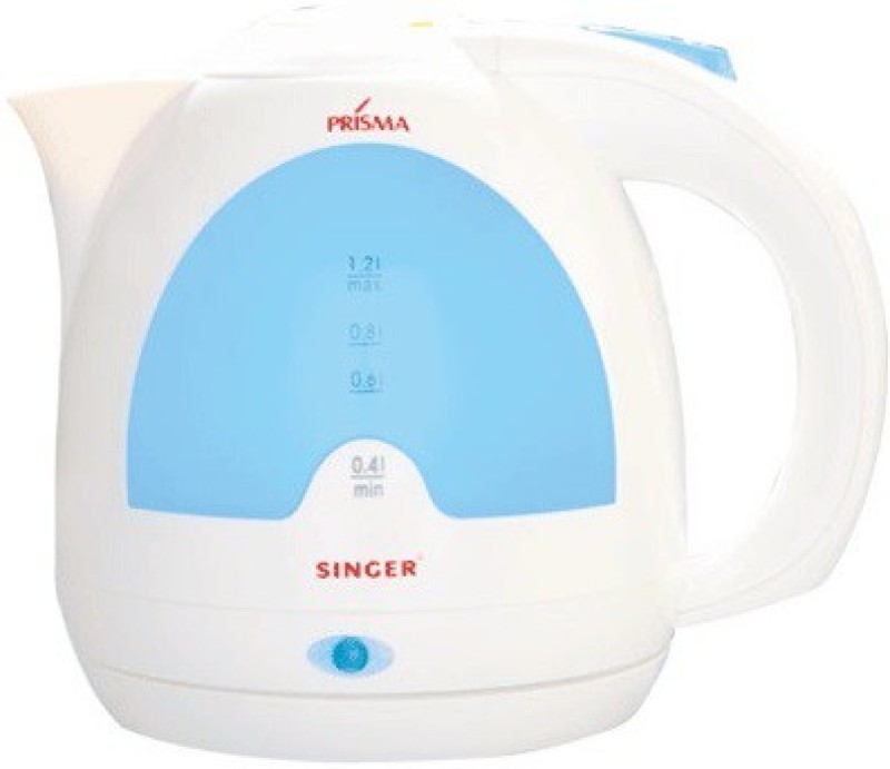 Singer SKT120EBT Electric Kettle(1.2 L, White)