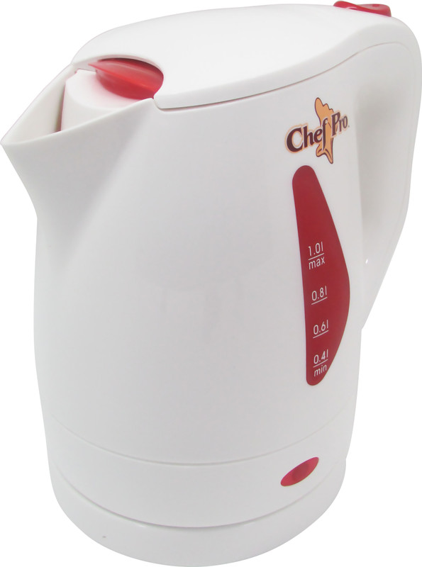 Chef Pro CPK 810R Electric Kettle(1 L, White)