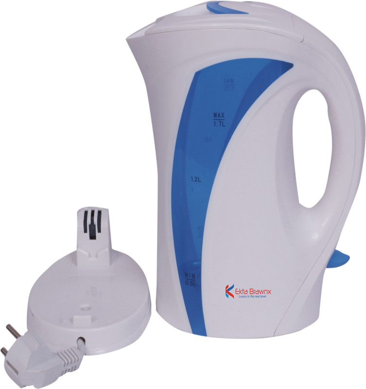 Ekta Brawnx X2-1107 Electric Kettle(1.7 L, White)