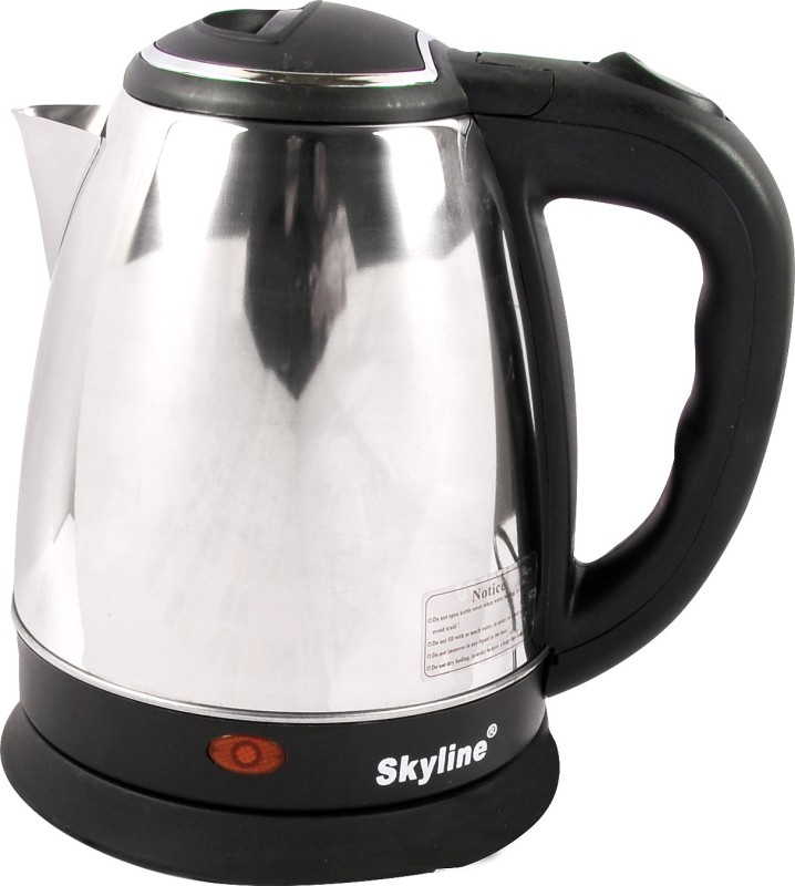 Skyline VTL-5008 Electric Kettle(1.8 L, SILVERIIBLACK)