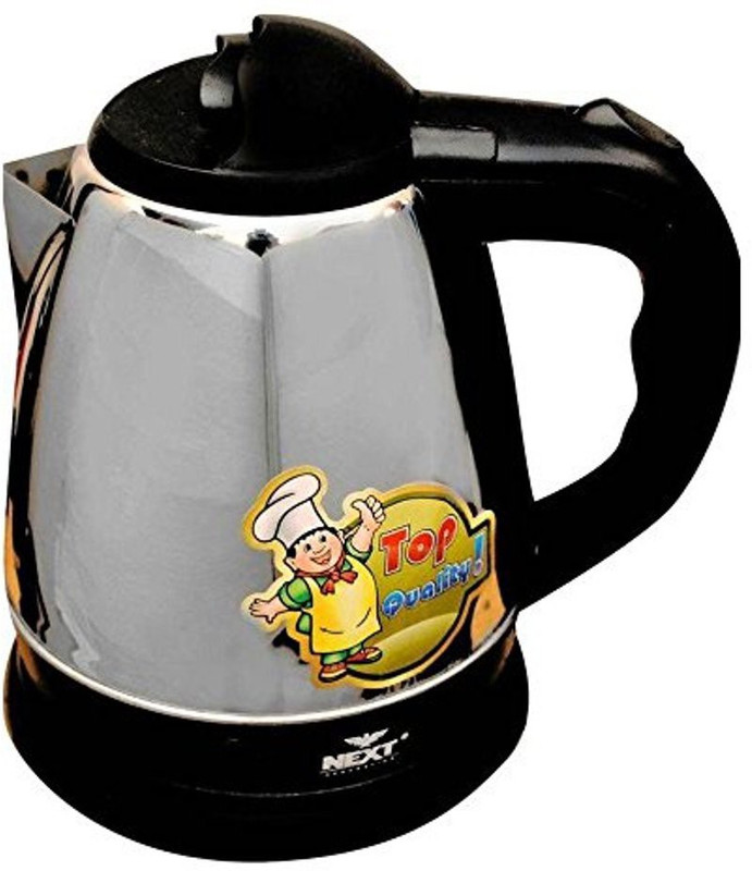 Next Generation Queen-1500 Electric Kettle(1.5 L, Black/Silver)