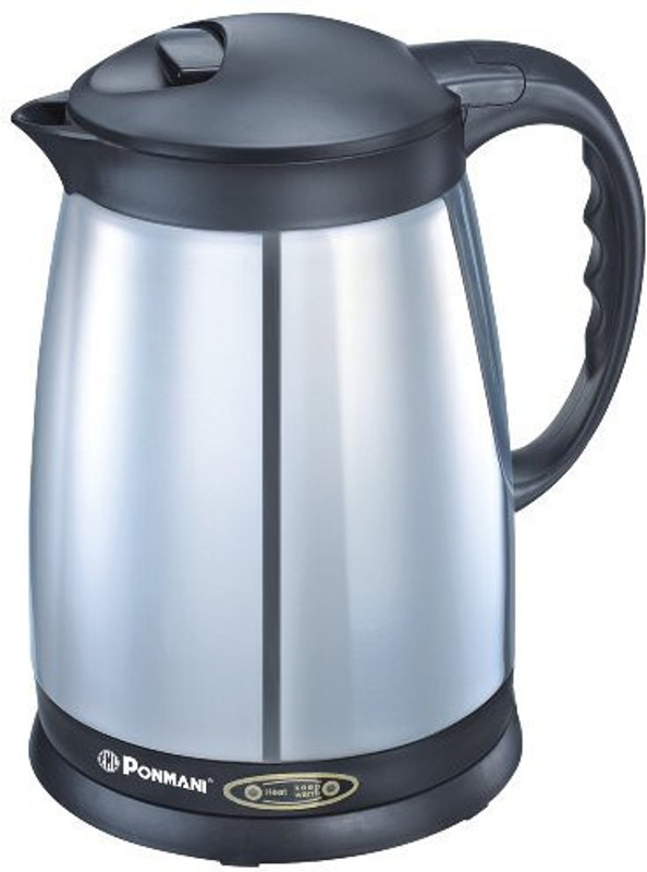 Ponmani SS-1.5L Electric Kettle(1.5 L, Steel)