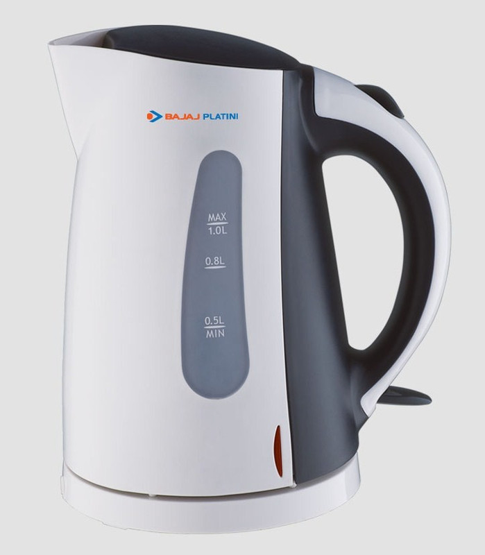 Bajaj Platini PX 110K Electric Kettle(1 L, White)