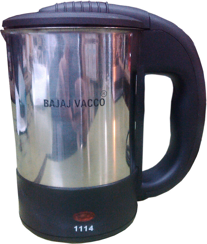 Bajaj Vacco Hot Maxx K-08 Electric Kettle(0.5 L, Black)
