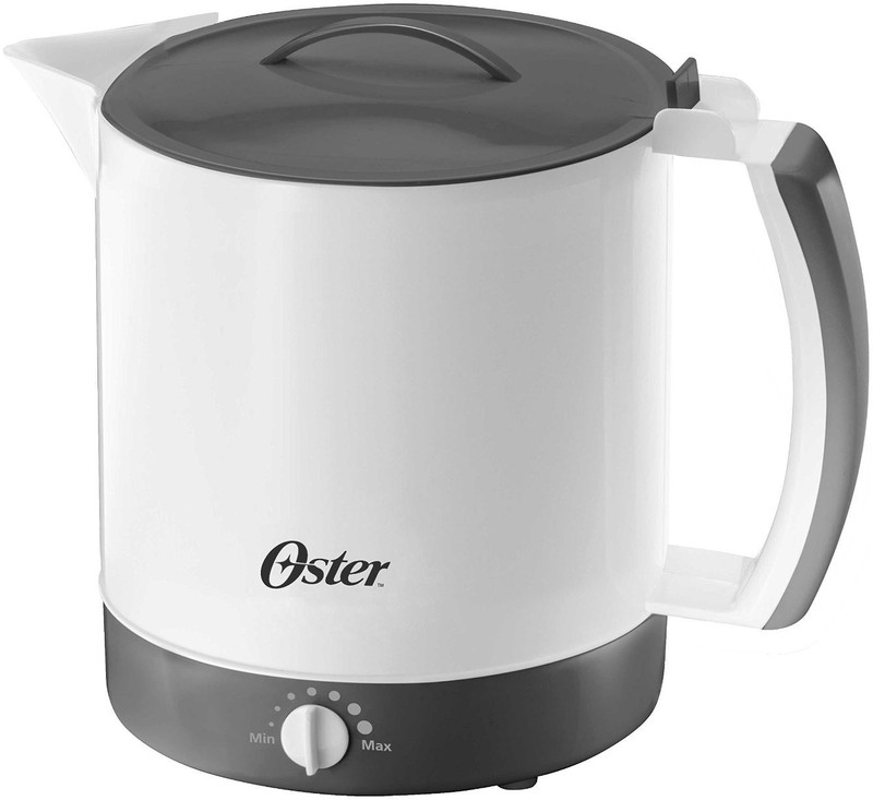 Oster 4072 Electric Kettle(1.7 L, White and Grey)