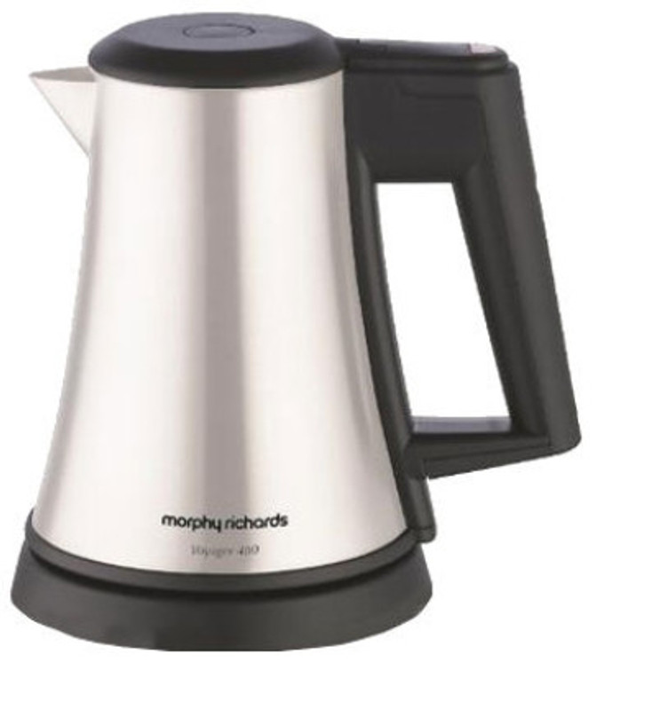 Morphy Richards Voyager 400 Electric Kettle(0.5 L, Steel Black)