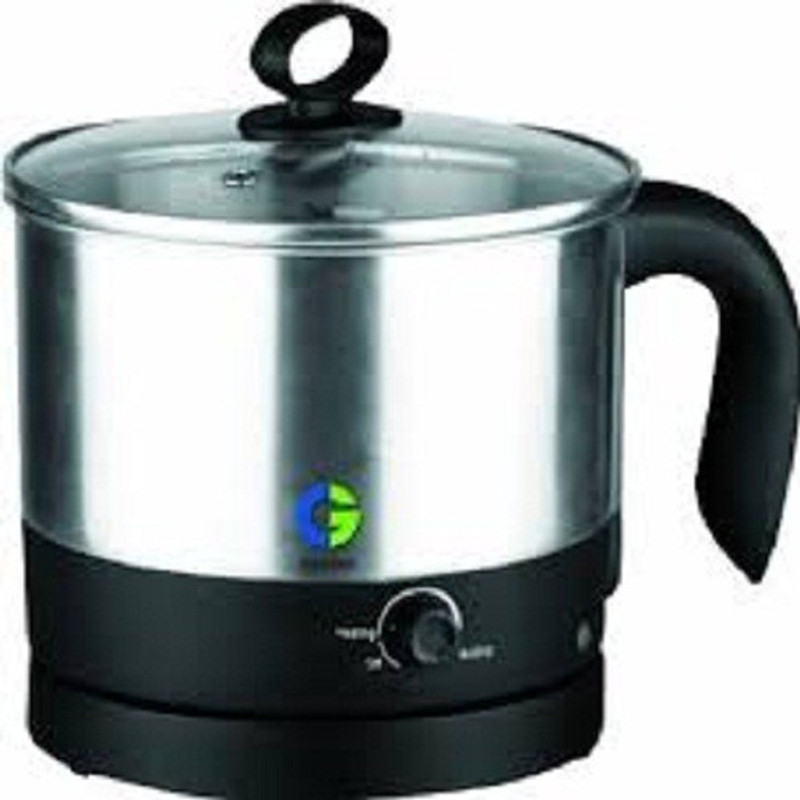 Crompton KM121 Electric Kettle(1.2 L, Bkack & Silver)
