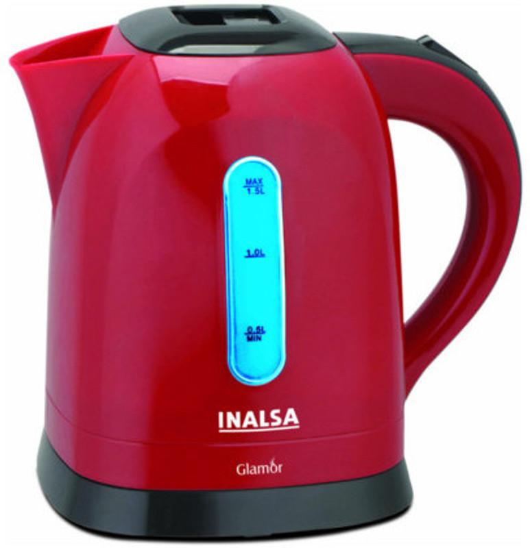 Inalsa Glamor Electric Kettle(1.5 L, Red)