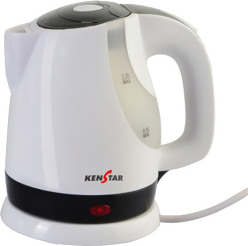 Kenstar KKB10C3P-DBH Electric Kettle(1 L, White)