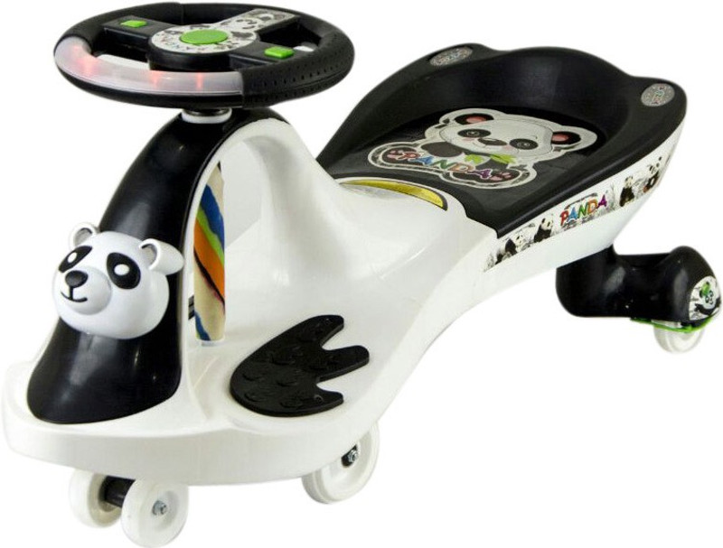 DealBindaas Panda Magic Swing Car(Black, White, Pack of: 1)