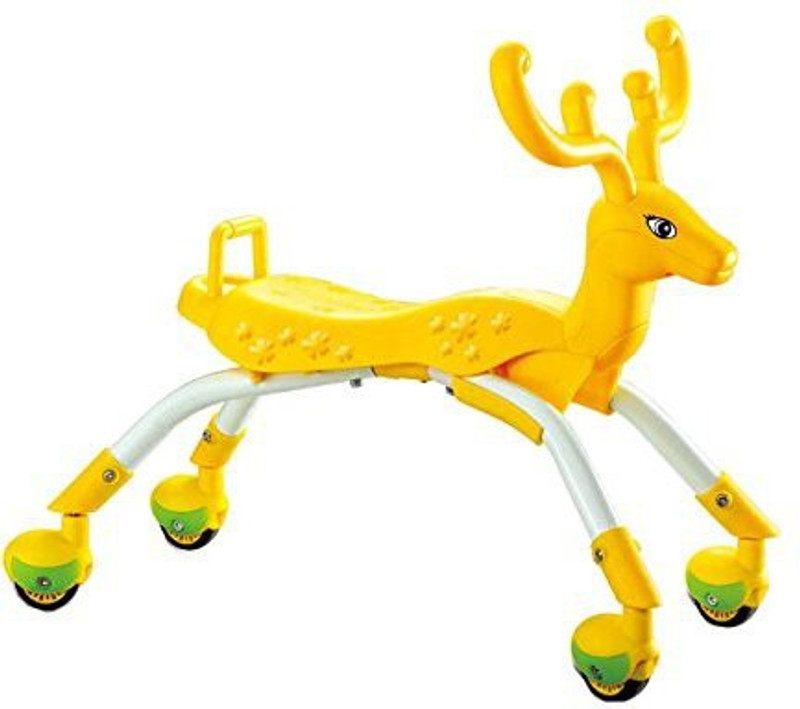 Webby Car Non Battery Operated Ride On(Yellow) Webby Car Non Battery Operated Ride On(Yellow)