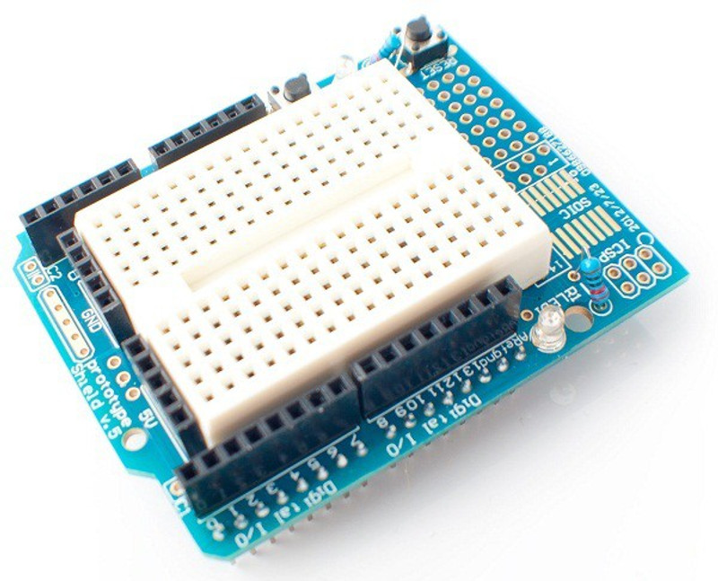 SunRobotics Arduino Uno Protoshield + Mini Breadboard Electronic Components Electronic Hobby Kit