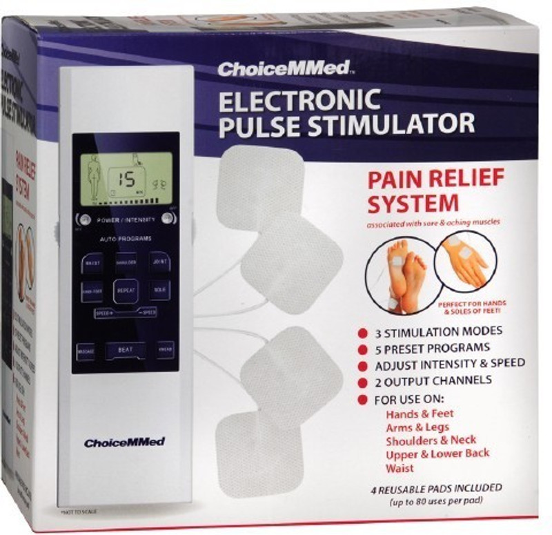 ChoiceMmed Pain Relief Nerve Stimulator Electrotherapy Device(MDTS111)