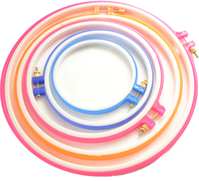 udhayam UDHEMBRHOOP Embroidery Hoop(Pack of 5)