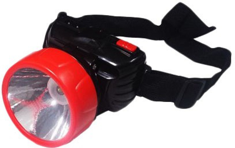 DS Onlite High Beam Ajustable Head Torches(Red, Black) RS.299 (40.00% Off) - Flipkart