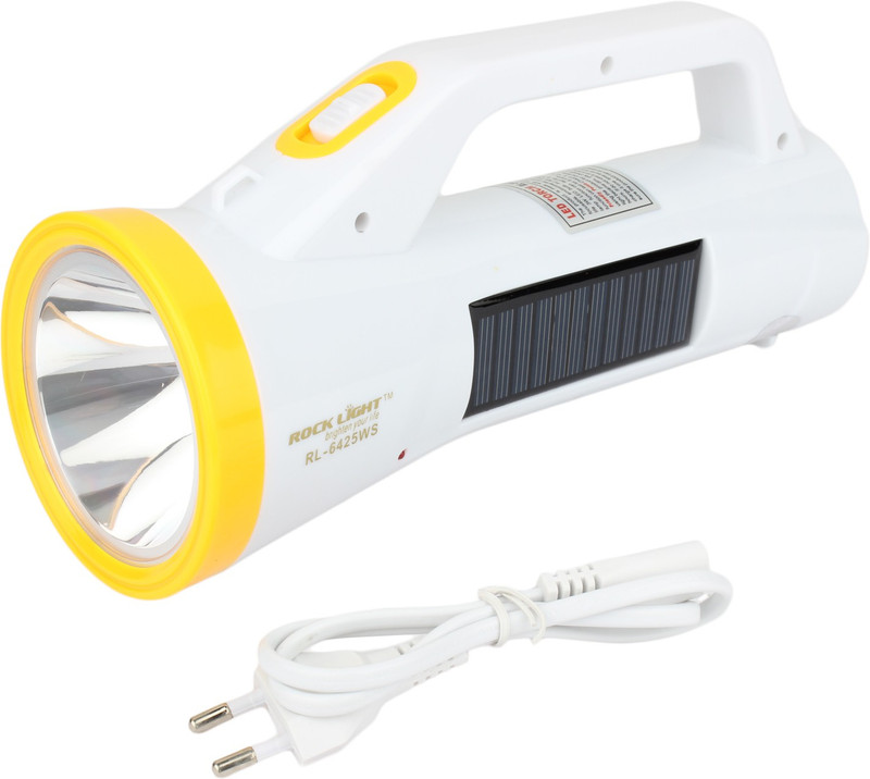 Rock Light RL6425WS Torches(Yellow, White) RS.497 (50.00% Off) - Flipkart