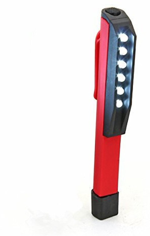 Futaba 6 LED Pocket Lamp Torch Flashlight Torches(Red, Black) RS.617 (11.00% Off) - Flipkart