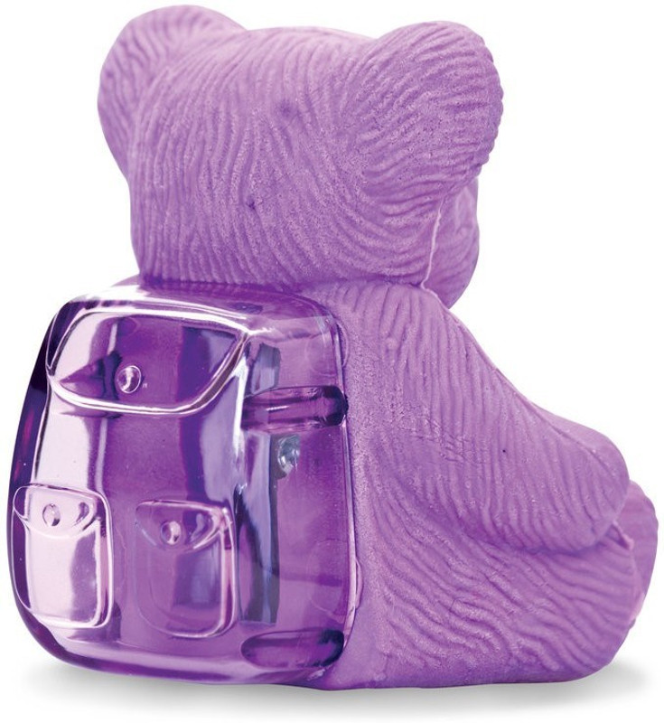 Global Gifts Teddy Fun Eraser And Sharpner Non-Toxic Eraser(Set of 1, Pink)