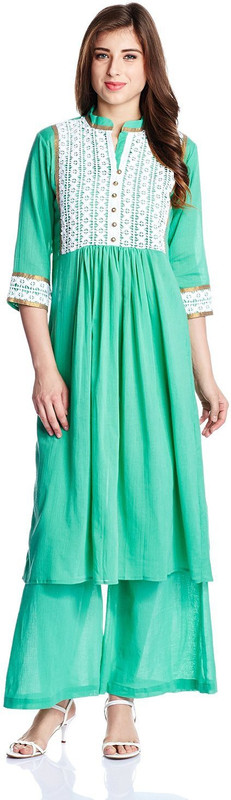 Atayant Women Kurta and Palazzo Set